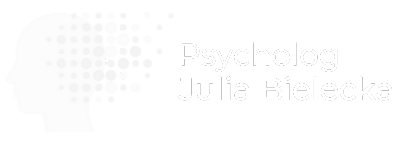 Białe Logo Julia Bielecka Psycholog